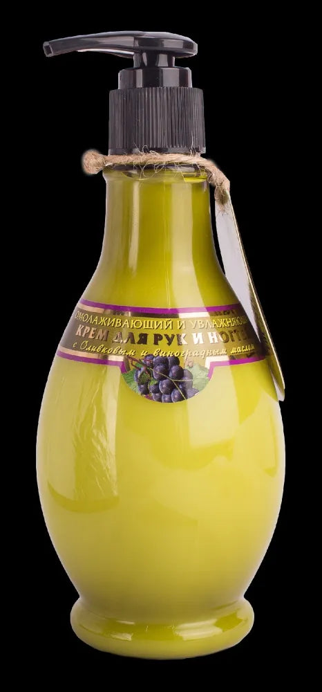 VITAMINŲ ENERGIJA Rankų kremas su alyvuogių aliejumi vynuogių sėklų alaviju 275 ml viva oliva - Kosmetika