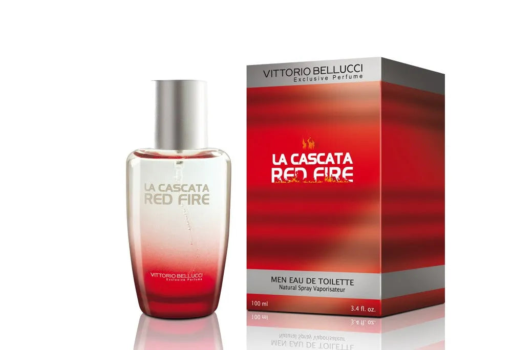 Vittorio Bellucci Eau de Toilette 28 - La Cascata Raudona Ugnis 100ml - Kosmetika