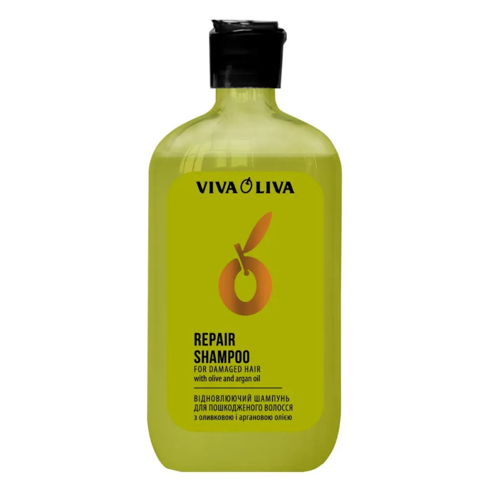 VIVA OLIVA Revitalizuojantis šampūnas pažeistiems plaukams 400 ml - Kosmetika