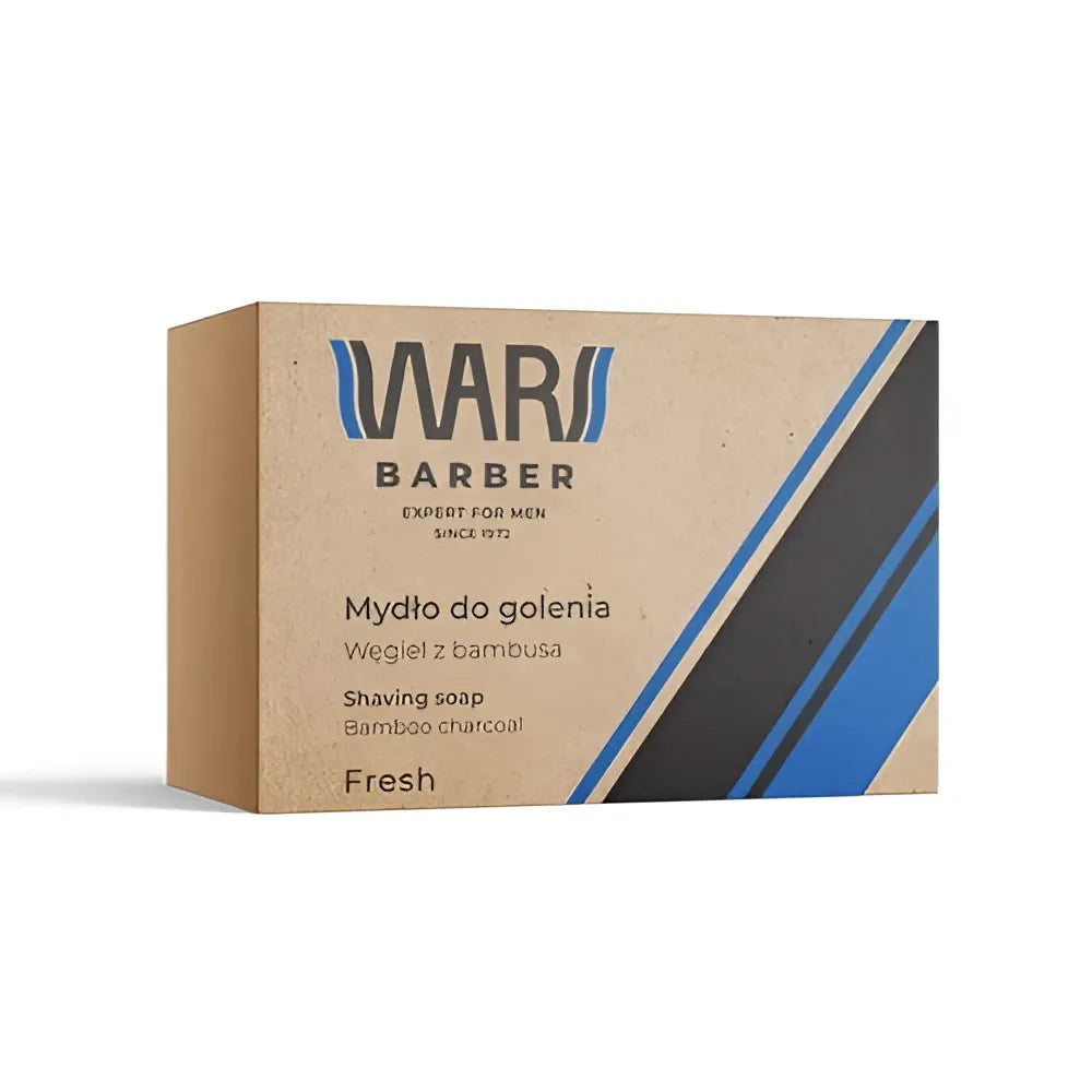 WARS Barber Fresh skutimosi muilas - su bambuko anglimi 80g - Kosmetika