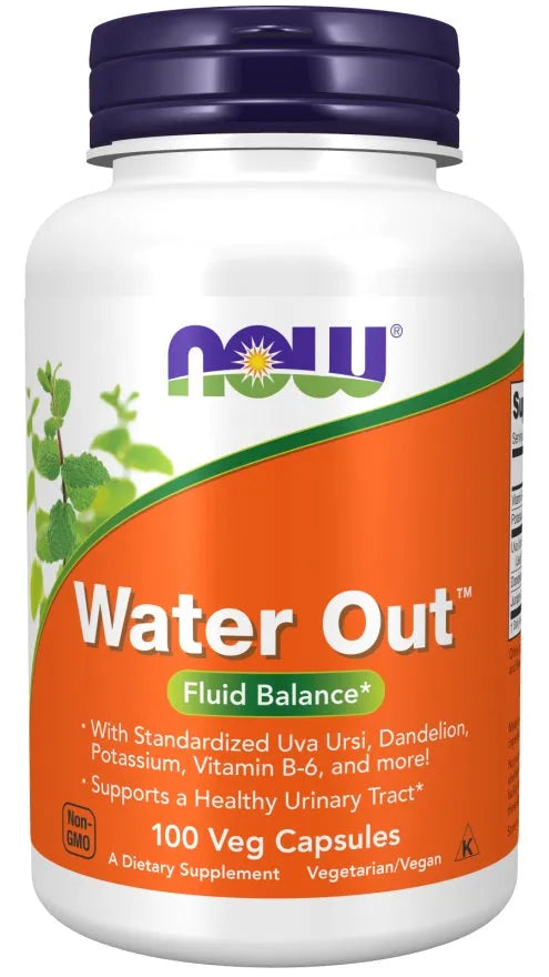 Water Out - 100 vcaps - NOW Foods - Papildai
