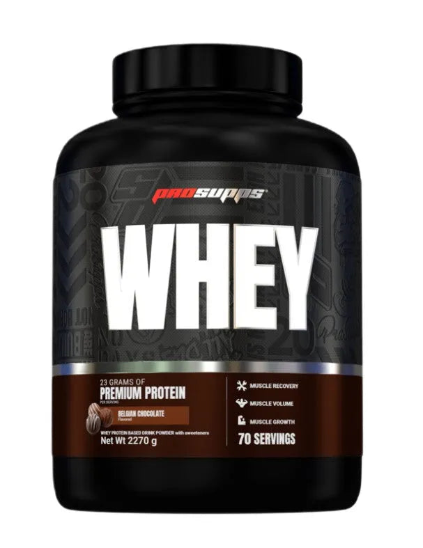 Whey Belgian Chocolate - 2270g - ProSupps - Sporto papildai
