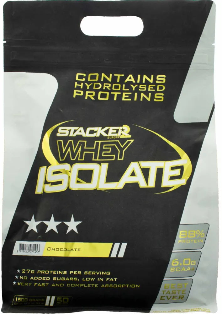 Whey Isolate Vanilla - 1500g - Stacker2 Europe - Sporto papildai