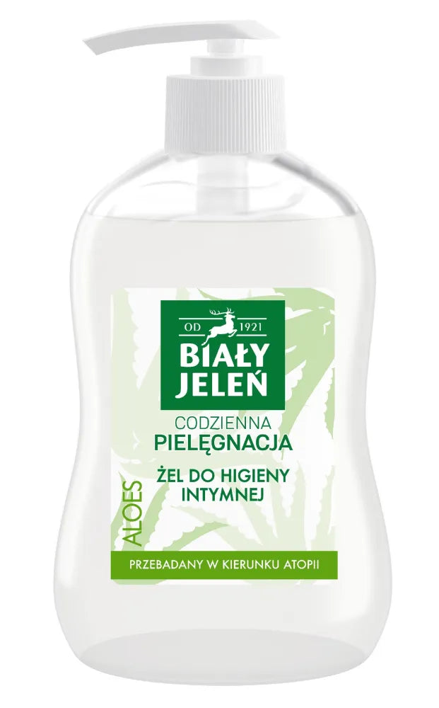 White Deer Daily Care Intimate Hygiene Gel - Aloe 500ml - Intymios higienos gelis su alijošiumi - Kosmetika