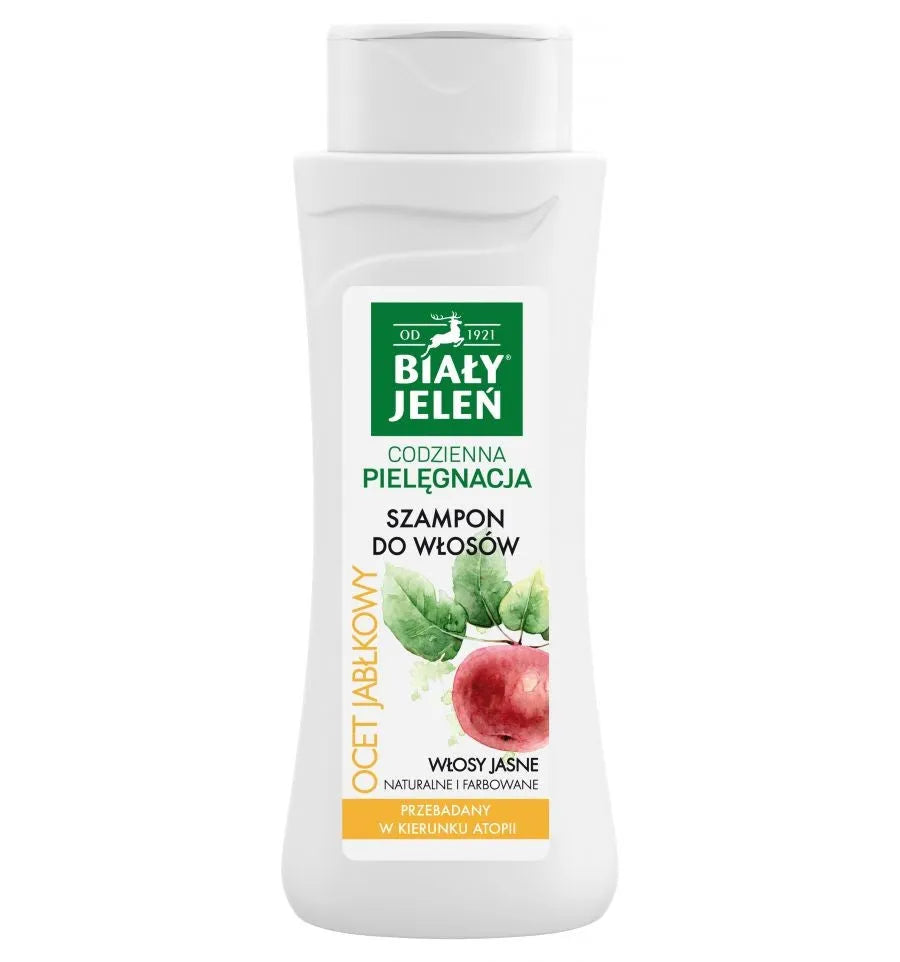 White Deer Hipolerginis šampūnas su obuolių actu 300 ml - Kosmetika