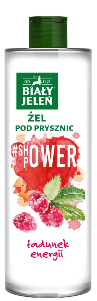 White Deer #Shower Power Energizing Shower Gel - Avietė 400ml - Kosmetika