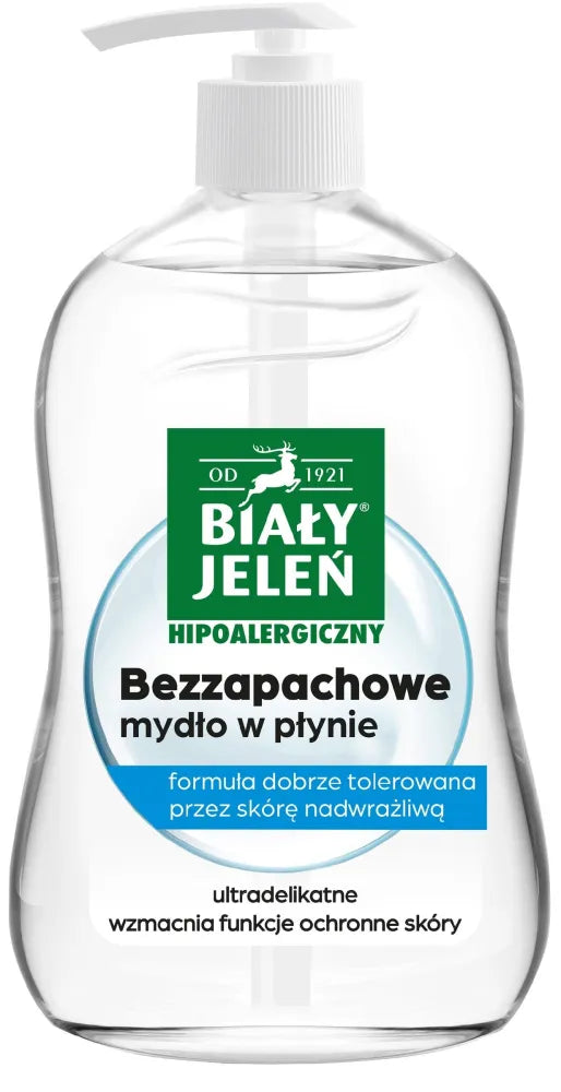 WHITE JELEIN unscented hypoallergenic liquid soap 300 ml - Higiena