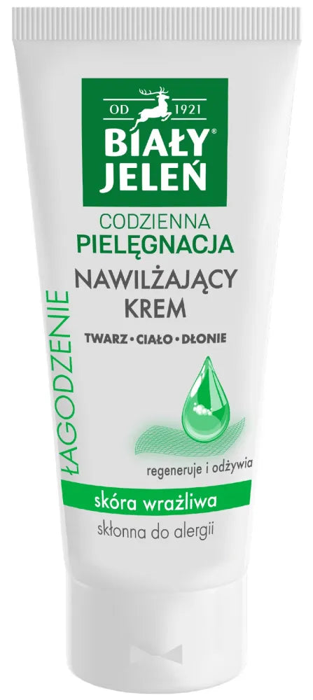 WHITE YELEIN Moisturizing body cream - soothing 200 ml - Kosmetika