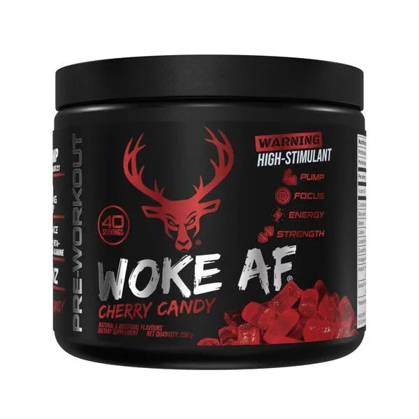 Woke AF Cherry Candy - 256g - Bucked Up - Sporto papildai