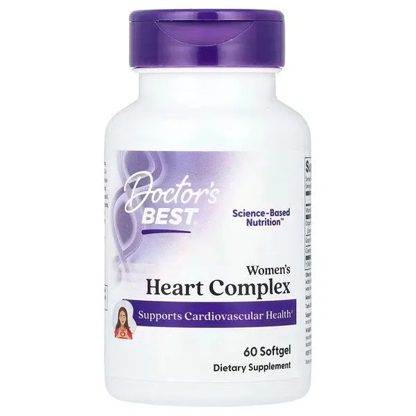 Women’s Heart Complex - 60 softgels - Doctor’s Best - Papildai