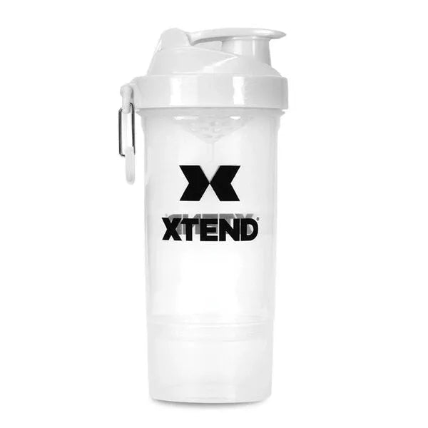 Xtend Shaker Translucent White - 800 ml - Sporto papildai