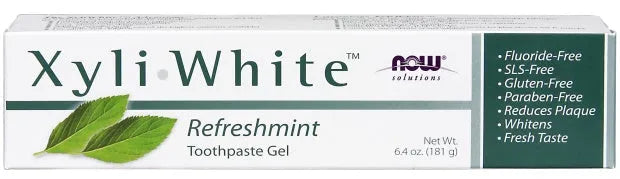 XyliWhite Refreshmint Toothpaste Gel - 181g - NOW Foods - Higiena