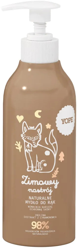 YOPE Winter Mood natūralus skystas rankų muilas 300 ml - Kosmetika