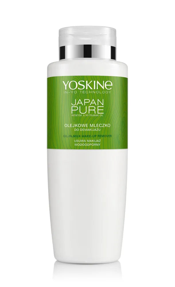 Yoskine Japan Pure Oil Makiažo Valiklis Pienas Veidui ir Akims 400ml - Kosmetika