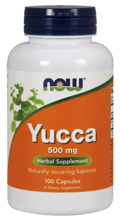 Yucca 500mg - 100 capsules - NOW Foods - Papildai