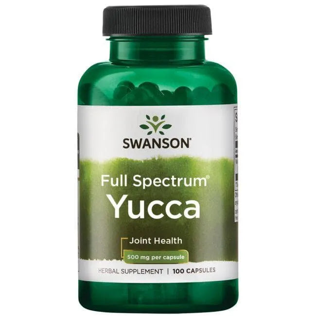 Yucca - Juka - Sąnariams - 500 mg - N100 - Swanson - Papildai