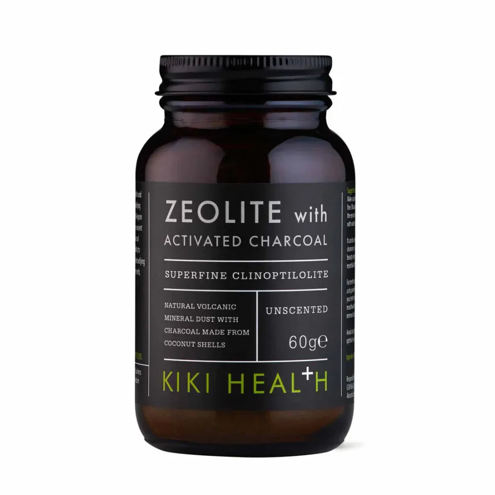 Zeolite With Activated Charcoal Powder - 60g - KIKI Health - Papildai
