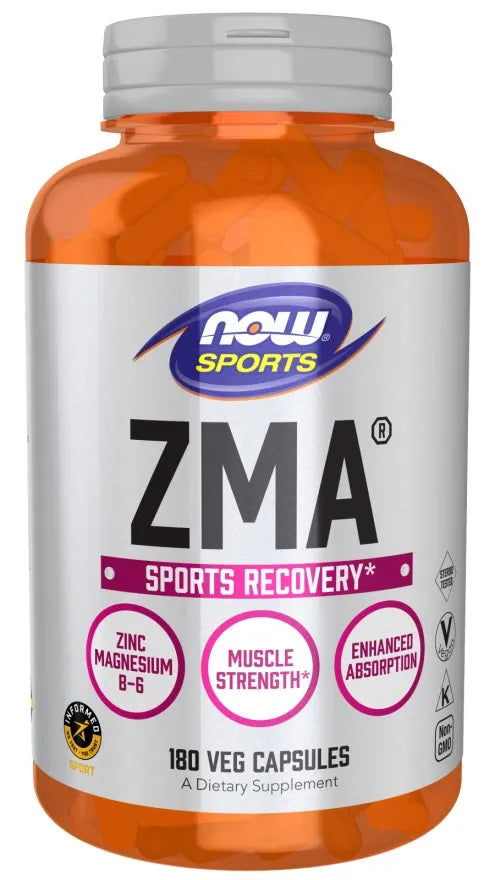 ZMA - Sports Recovery - 180 vcaps - NOW Foods - Papildai